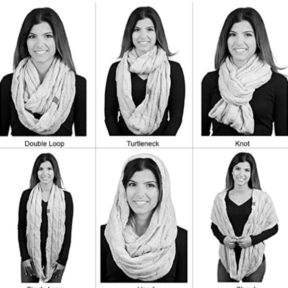 CC Exclusives Tri Color Hint of Mint Cable Knit - Picture 2 of 2